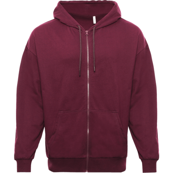 Толстовка STAN Oversize Zip с капюшоном футер без начёса 240, 99