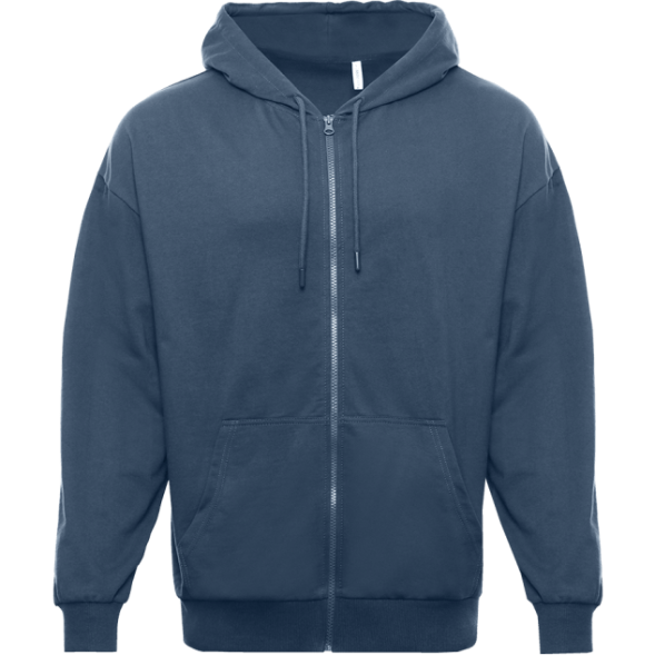 Толстовка STAN Oversize Zip с капюшоном футер без начёса 240, 99