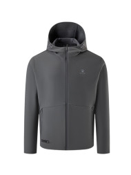 Олимпийка KELME Hooded Knit Cardigan Dark Grey