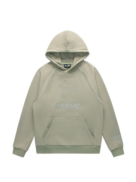 Худи KELME Fleece Hooded Sweatshirt Grey