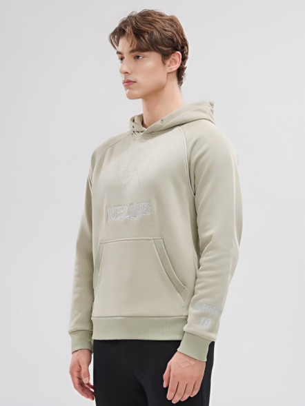 Худи KELME Fleece Hooded Sweatshirt Grey