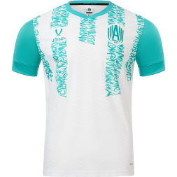 Футболка игровая JOGEL AMKAL PerFormDRY Jersey, белый/бирюзовый