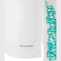 Футболка игровая JOGEL AMKAL PerFormDRY Jersey, белый/бирюзовый