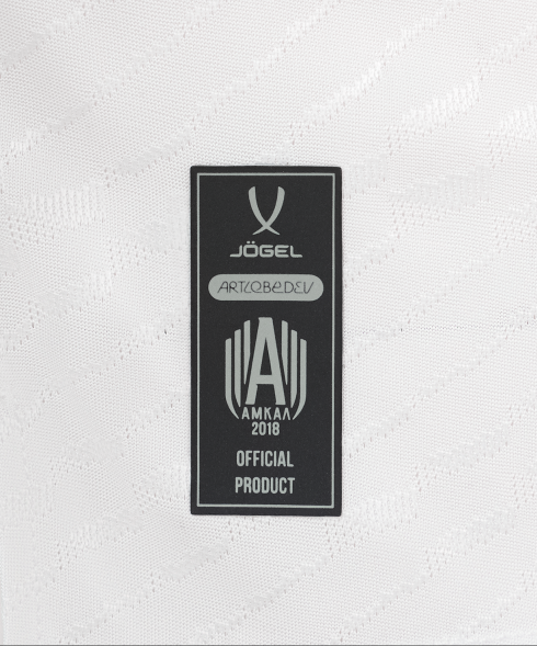 Футболка игровая JOGEL AMKAL PerFormDRY Jersey, белый/бирюзовый