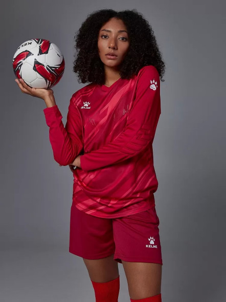 Вратарская форма KELME Long Sleeve Goalkeeper Suit Red