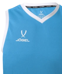 Майка баскетбольная JOGEL CAMP Basic, бирюзовый, детский