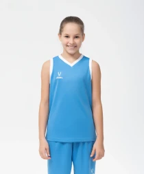 Майка баскетбольная JOGEL CAMP Basic, бирюзовый, детский