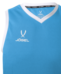 Майка баскетбольная JOGEL CAMP Basic, бирюзовый, детский
