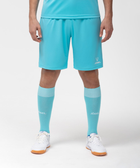 Шорты игровые JOGEL CAMP Classic Shorts, бирюзовый/белый