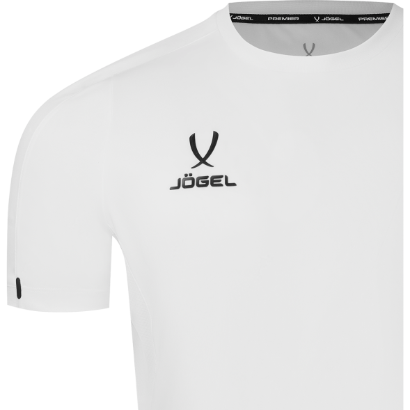Футболка тренировочная JÖGEL PREMIER PerFormDRY Training Poly Tee, белый