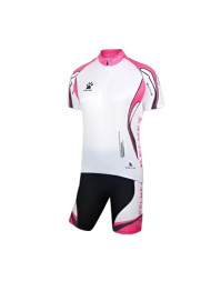 Велосипедный костюм KELME Women's Half-Placket Cycling Suit (White/Black)