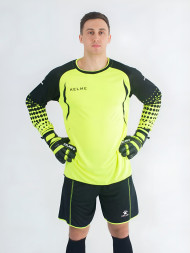 Вратарская форма KELME Goalkeeper Long Sleeve Suit (Citric/Black)