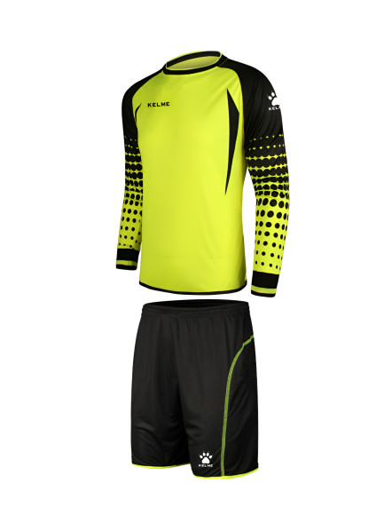 Вратарская форма KELME Goalkeeper Long Sleeve Suit (Citric/Black)