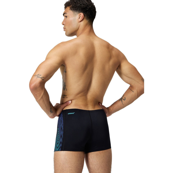 Плавки SPEEDO Hyperboom, 8-00300717514-7514, р.30 российский размер 46, полиэст, нейлон, эластан, черный