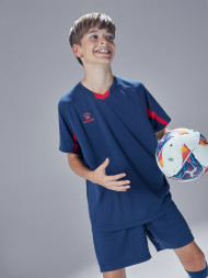 Детская футбольная форма KELME Football Suit (Dark Blue/Red)