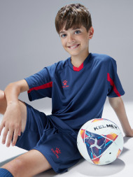 Детская футбольная форма KELME Football Suit (Dark Blue/Red)