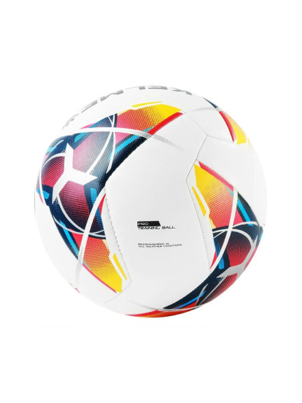 Мяч футбольный KELME Vortex 18.2 (10 Panels) (White/Orange)