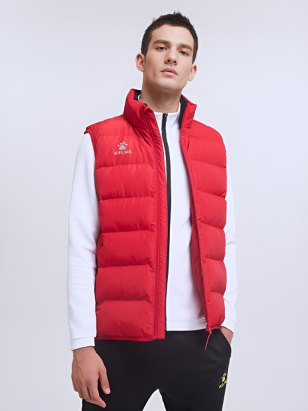 Жилет KELME Men's Cotton Vest Red