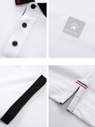 Футболка KELME Short Sleeve Polo Shirt White