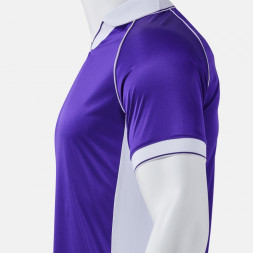 ФУТБОЛКА С КОРОТКИМ РУКАВОМ VINTAGE ECO RETRO ФИОЛЕТОВЫЙ БЕЛЫЙ