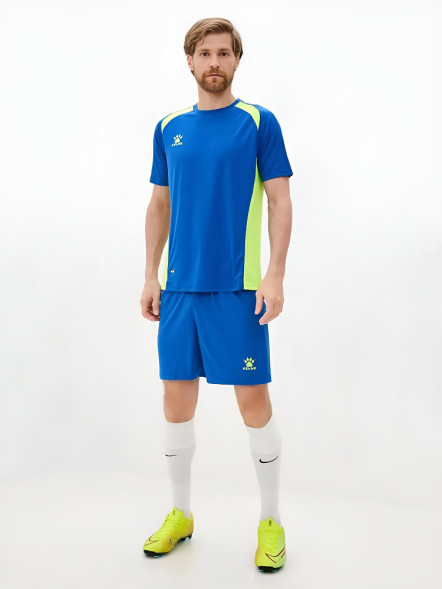 Футбольная форма KELME Short Sleeve Football Set (Blue/Light Green)