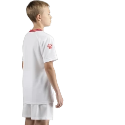 Детская футбольная форма KELME Football Uniform Set (White/Red)