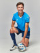 Футбольная форма KELME Short Sleeve Football Suit (Light Blue/Dark Blue)