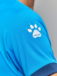 Футбольная форма KELME Short Sleeve Football Suit (Light Blue/Dark Blue)
