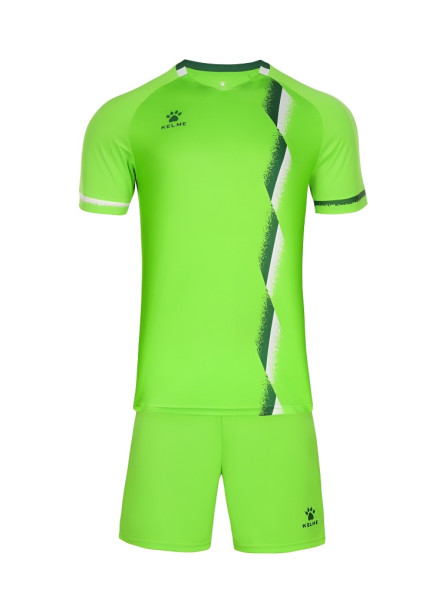 Футбольная форма KELME Short-Sleeved Football Suit Light Green