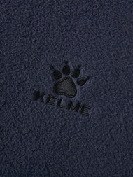 Демисезонная куртка KELME Stand-up Collar Fleece-lined Knit Cardigan Dark Blue