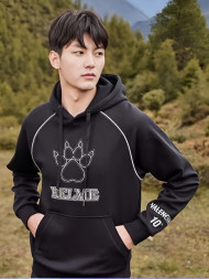 Худи KELME Fleece Hooded Sweatshirt Black