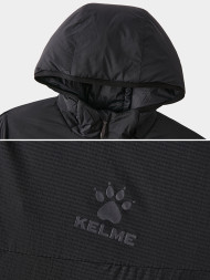 Пуховик KELME Regular Hooded Cotton-padded Jacket Black