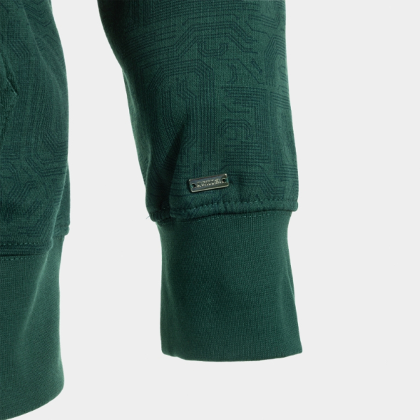SUDADERA CON CAPUCHA U-TRIBE VERDE