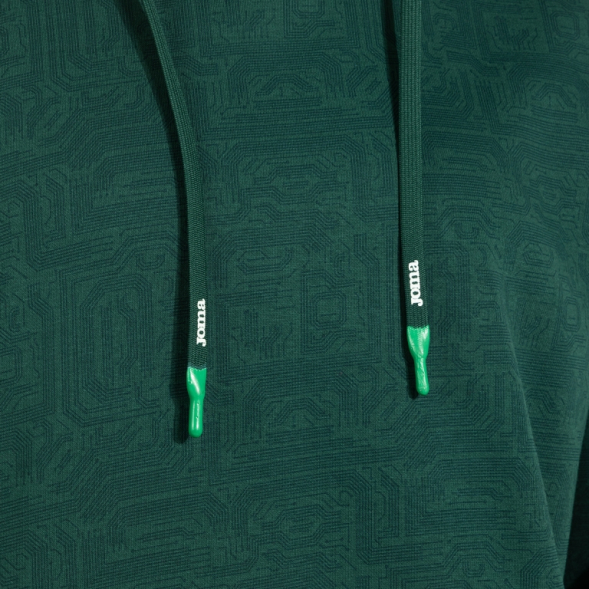 SUDADERA CON CAPUCHA U-TRIBE VERDE