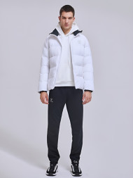 Пуховик KELME Hooded Short Padded Jacket White