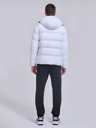 Пуховик KELME Hooded Short Padded Jacket White