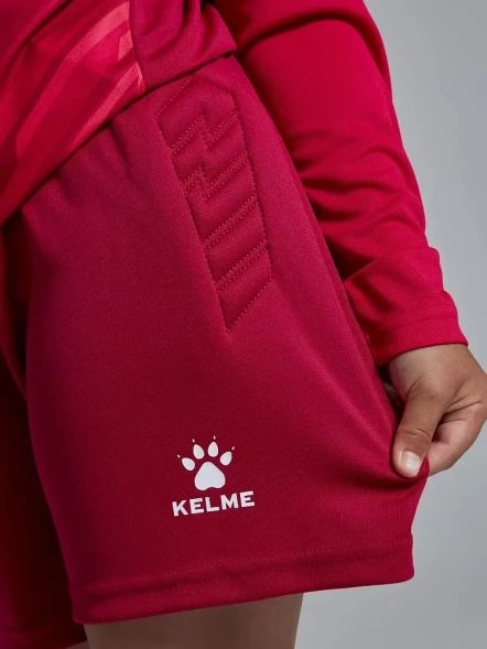 Детская вратарская форма KELME Long Sleeve Goalkeeper Suit Red