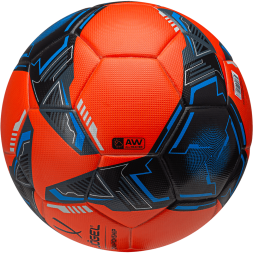 Мяч футбольный JOGEL Championship №5, оранжевый/синий/черный