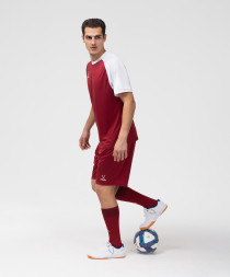 Шорты игровые JOGEL CAMP Classic Shorts, гранатовый/белый