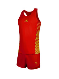 Женская легкоатлетческая форма KELME Women's Track Suit Red