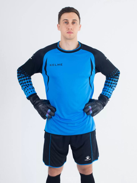 Вратарская форма KELME Goalkeeper Long Sleeve Suit (Blue/Black)