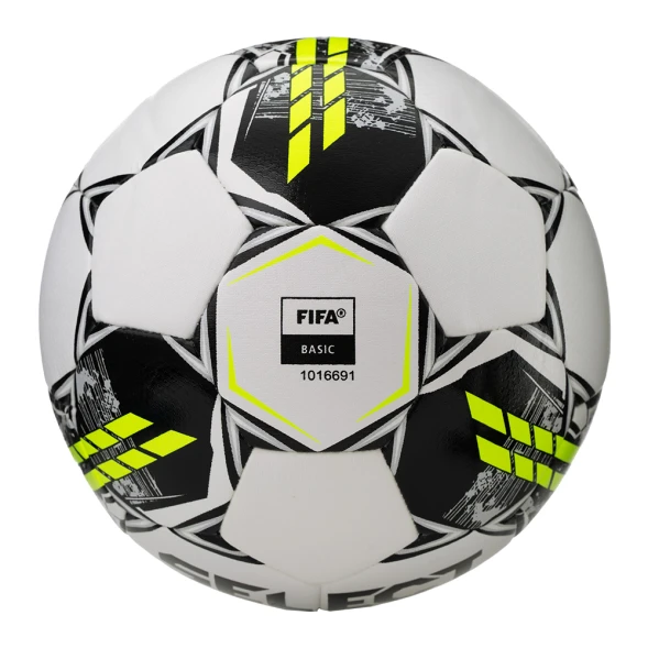 Мяч футб. SELECT Club DB V23, 0864160100, р.4, FIFA Basic, 32п, ТПУ, термо+маш. сш, рез.кам, бел-чер