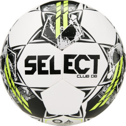 Мяч футб. SELECT Club DB V23, 0864160100, р.4, FIFA Basic, 32п, ТПУ, термо+маш. сш, рез.кам, бел-чер