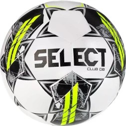 Мяч футб. SELECT Club DB V23, 0864160100, р.4, FIFA Basic, 32п, ТПУ, термо+маш. сш, рез.кам, бел-чер