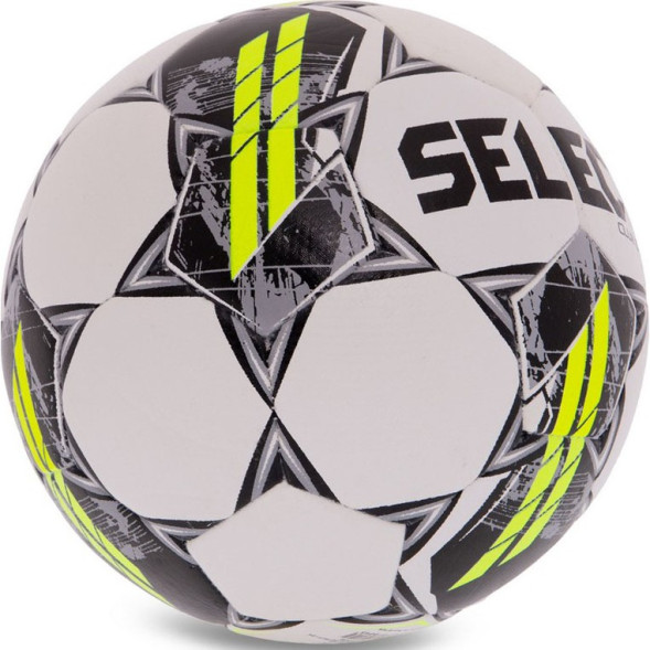 Мяч футб. SELECT Club DB V23, 0864160100, р.4, FIFA Basic, 32п, ТПУ, термо+маш. сш, рез.кам, бел-чер