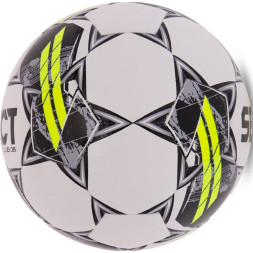 Мяч футб. SELECT Club DB V23, 0864160100, р.4, FIFA Basic, 32п, ТПУ, термо+маш. сш, рез.кам, бел-чер
