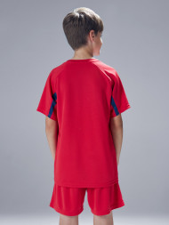 Детская футбольная форма KELME Football Suit (Red/Dark Blue)