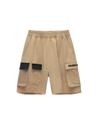 Детские шорты KELME Woven Cropped Pants Brown