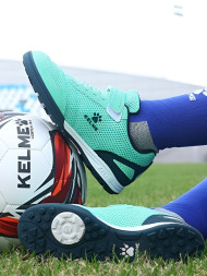 Детские шиповки KELME Kids Football Shoes (TF) Mint