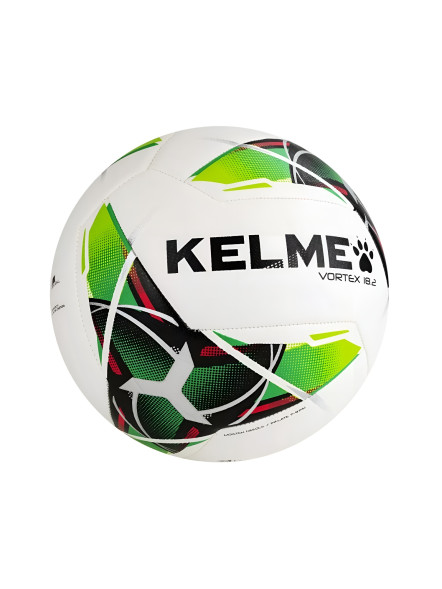 Мяч футбольный KELME Vortex 18.2 (10 Panels) (White/Green)